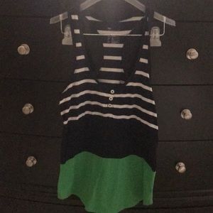 Striped tank top